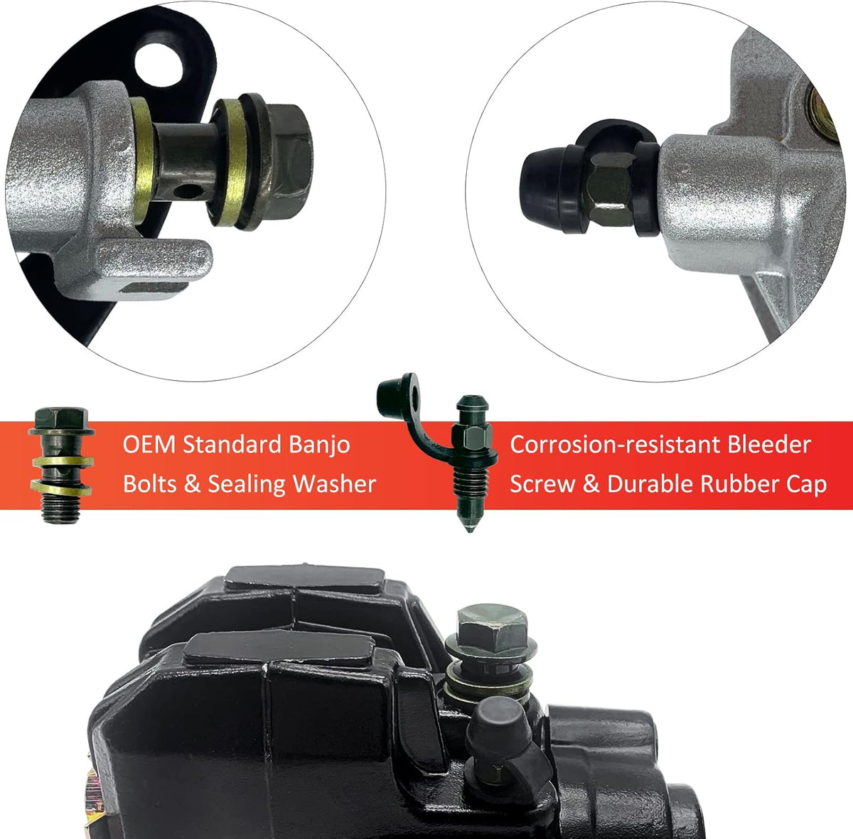 Brake Calipers Pack of 2 A261280
