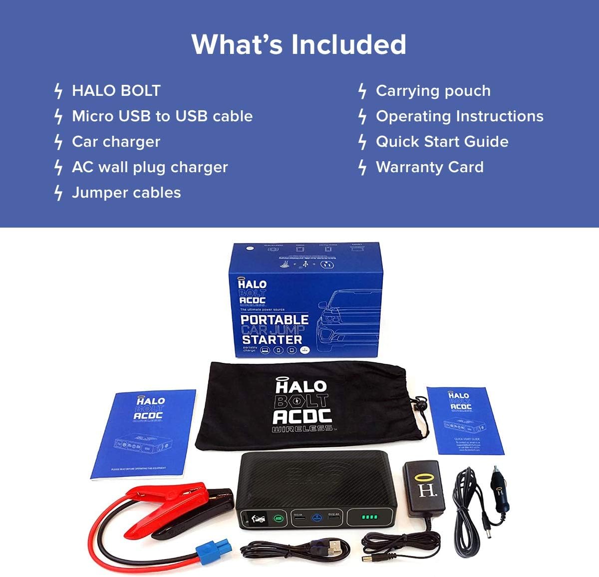 44400 mWh Portable Laptop Power Bank with AC Outlet and Car Charger X9291