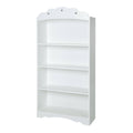 White 4 Shelf Bookcase T8907