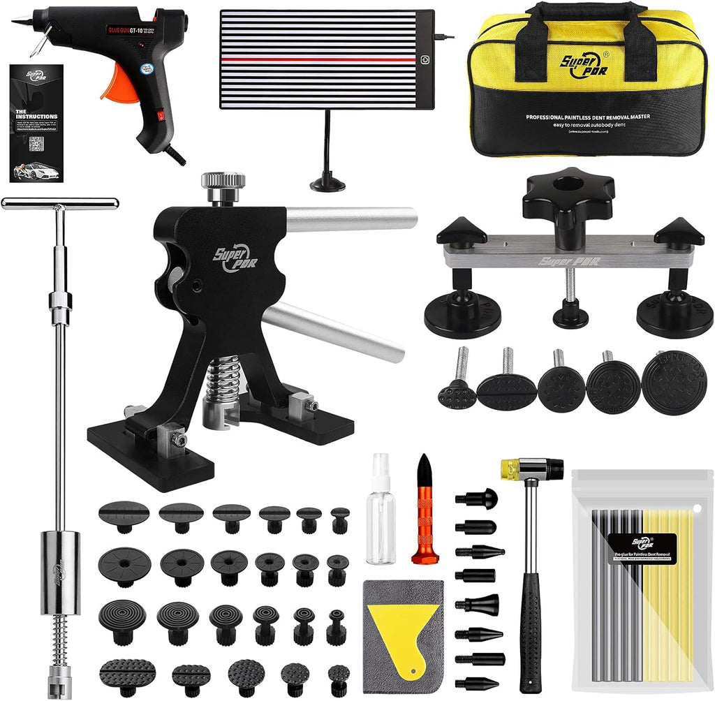 Dent Repair Kit with LED Light Board and Storage Bag T662