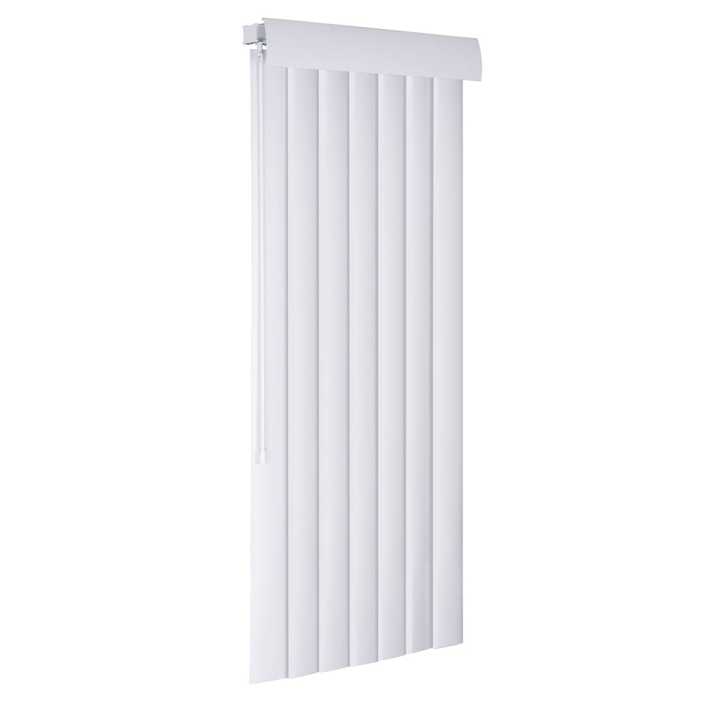 White 72 by 60-Inch Curved Vertical L8971
