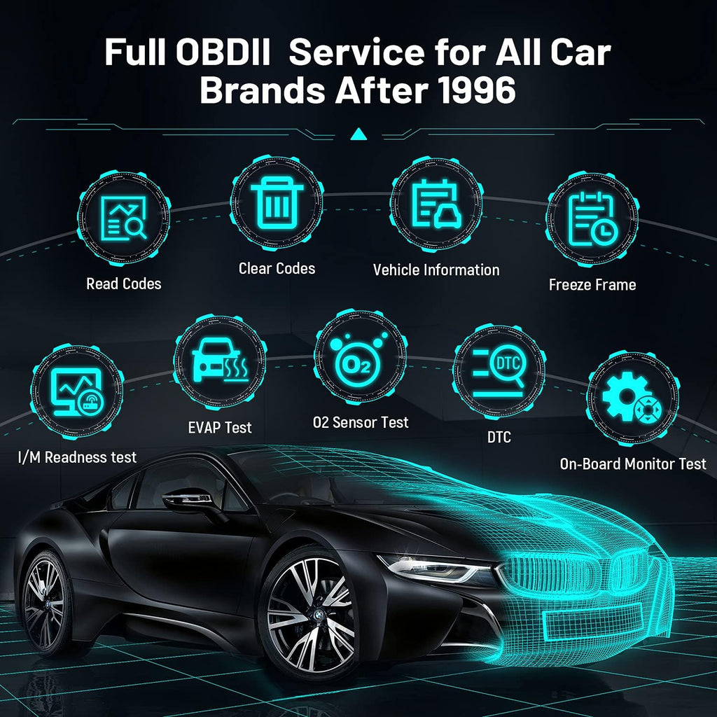 OBD2 All System Car Diagnostic Scanner C9100