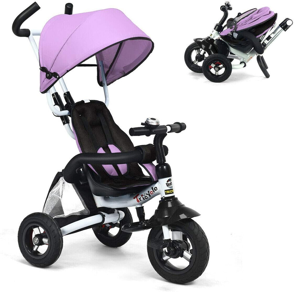 6-in-1 Foldable Baby Tricycle Stroller O1299