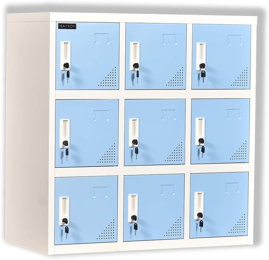 Blue Metal Storage Locker Z25067