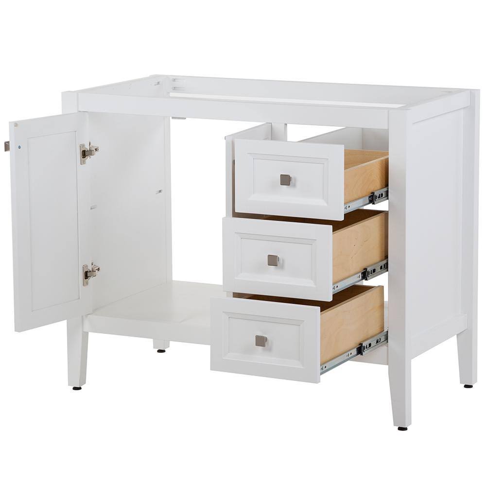 White Bath Vanity Cabinet T65607