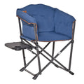 Oversize Padded Folding Director Chair with Side Table P786885