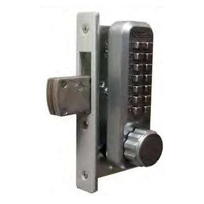 Mechanical Keyless Narrow Stile Deadbolt Satin Nickel S2732
