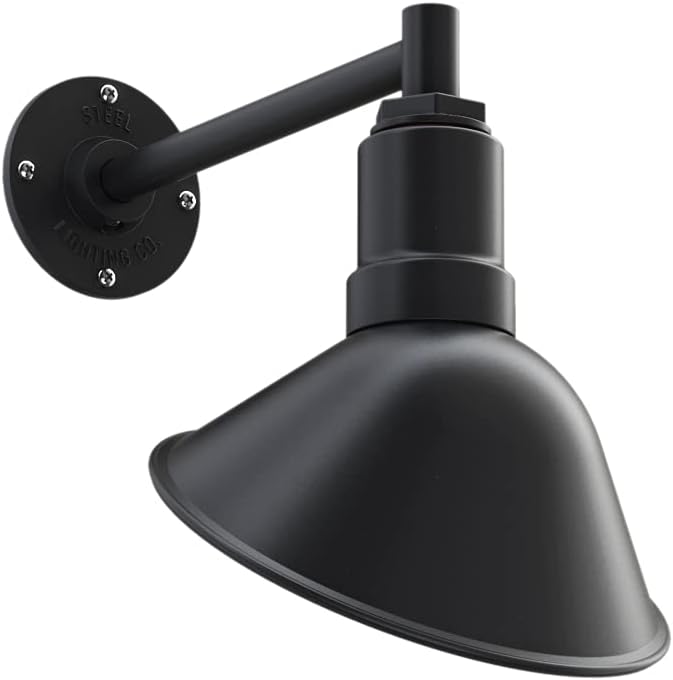 9 inch Dome 11 inch Straight Arm Sign Light S498
