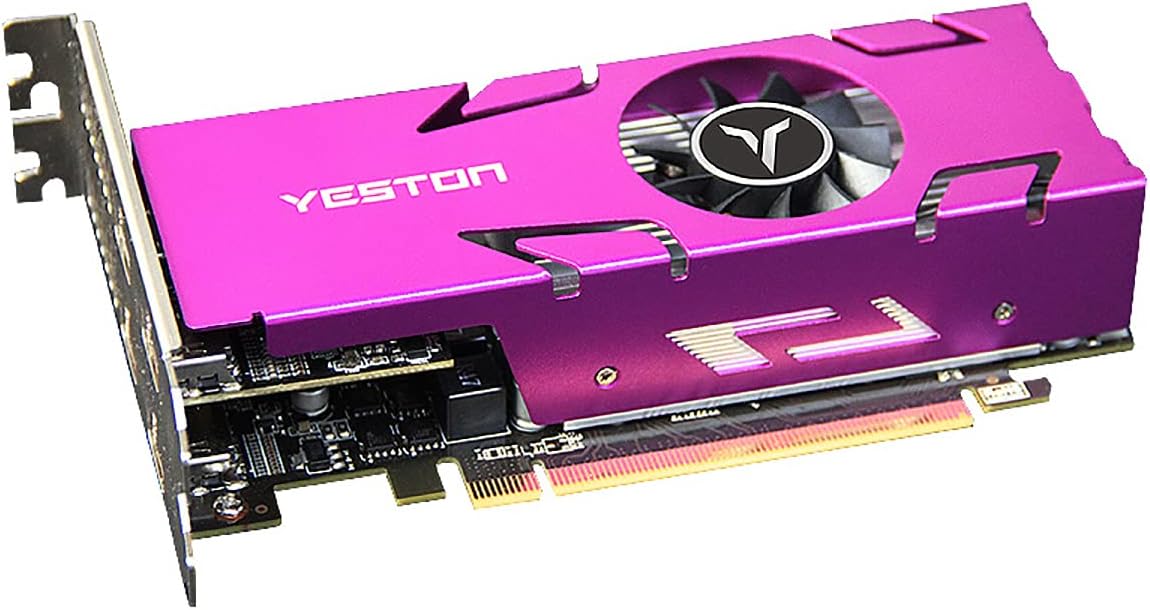 Radeon RX 550 4GB 128-Bit GDDR5 Graphics Card E1210