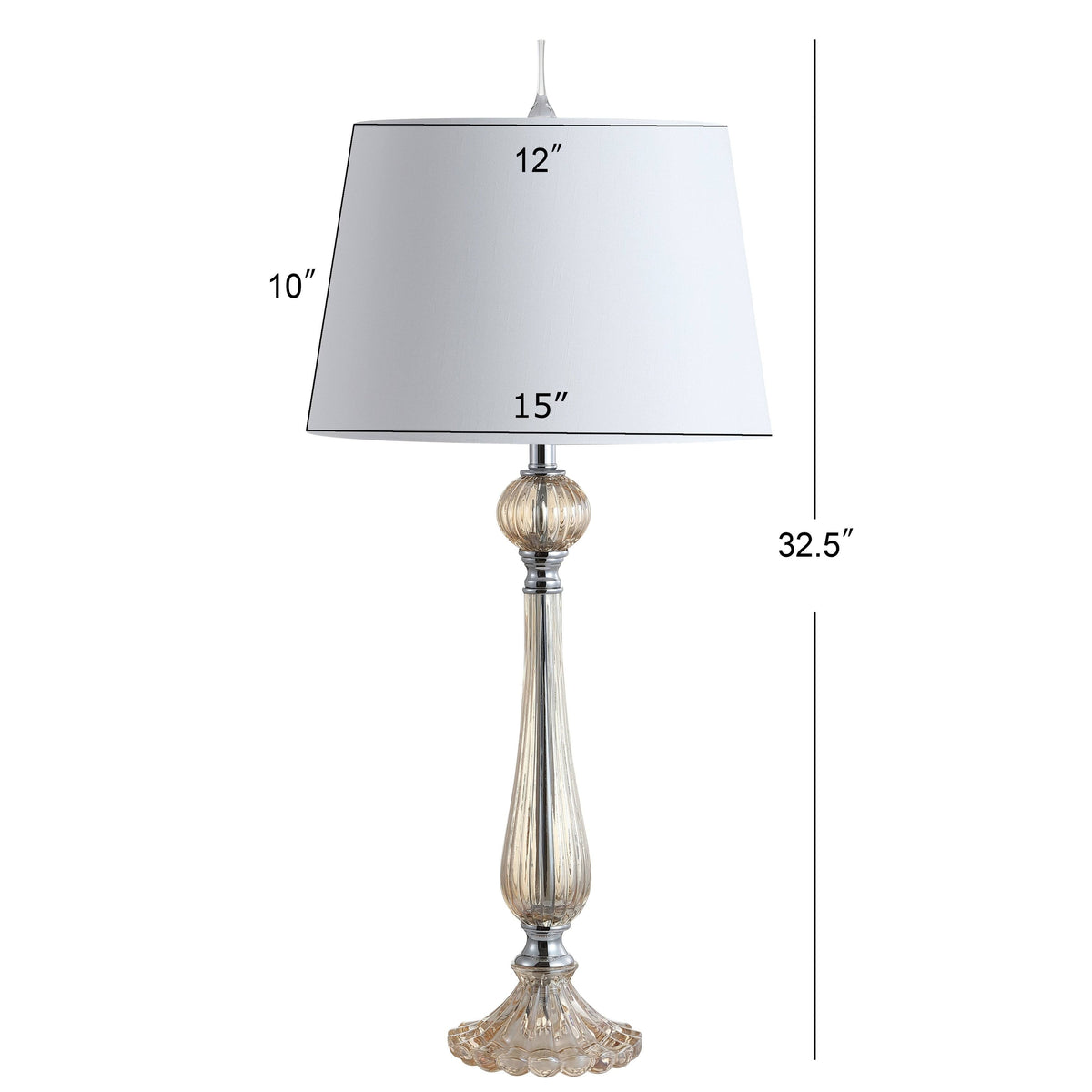 Champagne Glass LED Table Lamp Set of 2 L64342