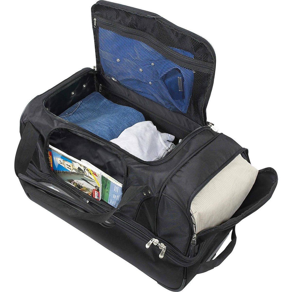 Colorado Buffaloes Rolling Drop-Bottom Duffel Bag Z40384