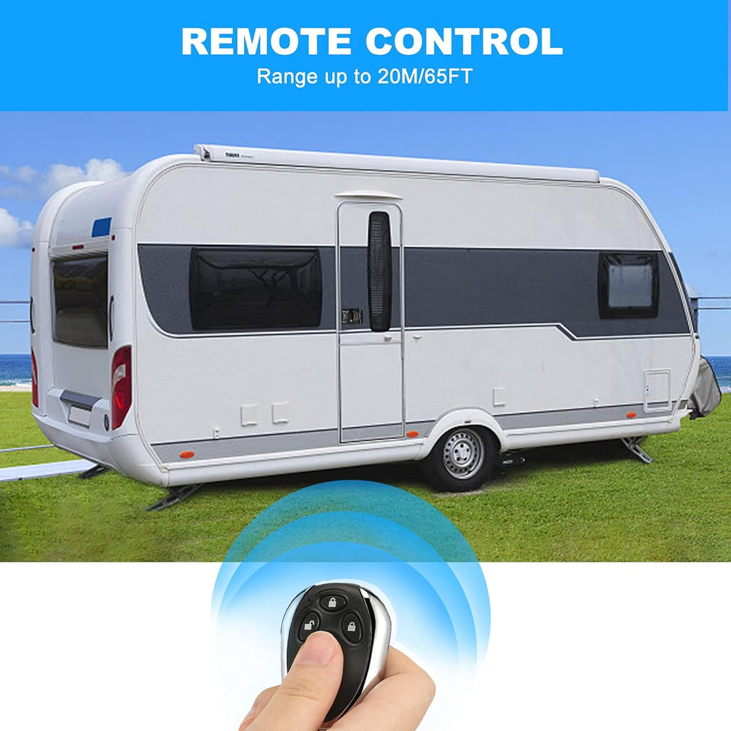 Keyless Entry Door Lock Handle Latch Zinc Alloy Wireless Keypad Remote Control N873