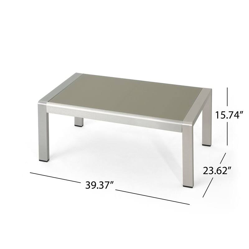 11 Seater Aluminum U-Shaped Sofa Sectional N5420