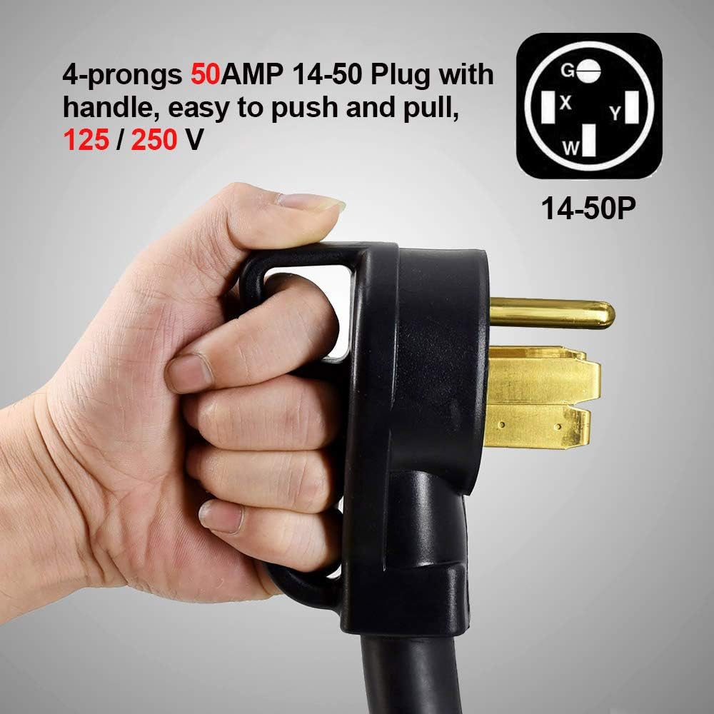 30FT 50A Heavy Duty RV Power Adapter Cable W537061