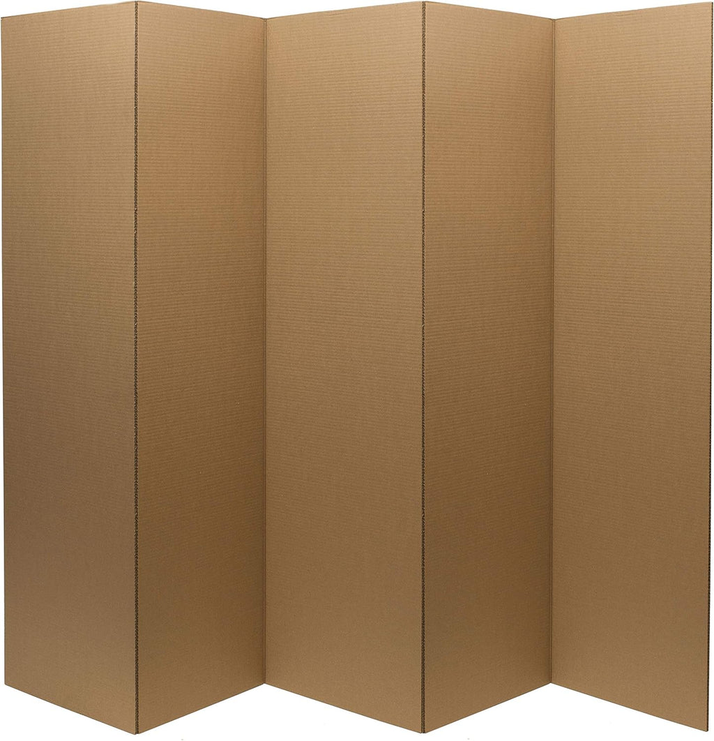 6 ft. Tall White 3 Panel Room Divider N46879