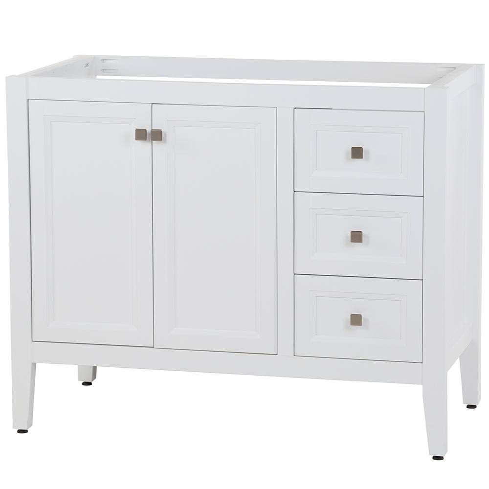 White Bath Vanity Cabinet T65607