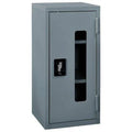 Clear View Wall Storage Cabinet Gray C1930