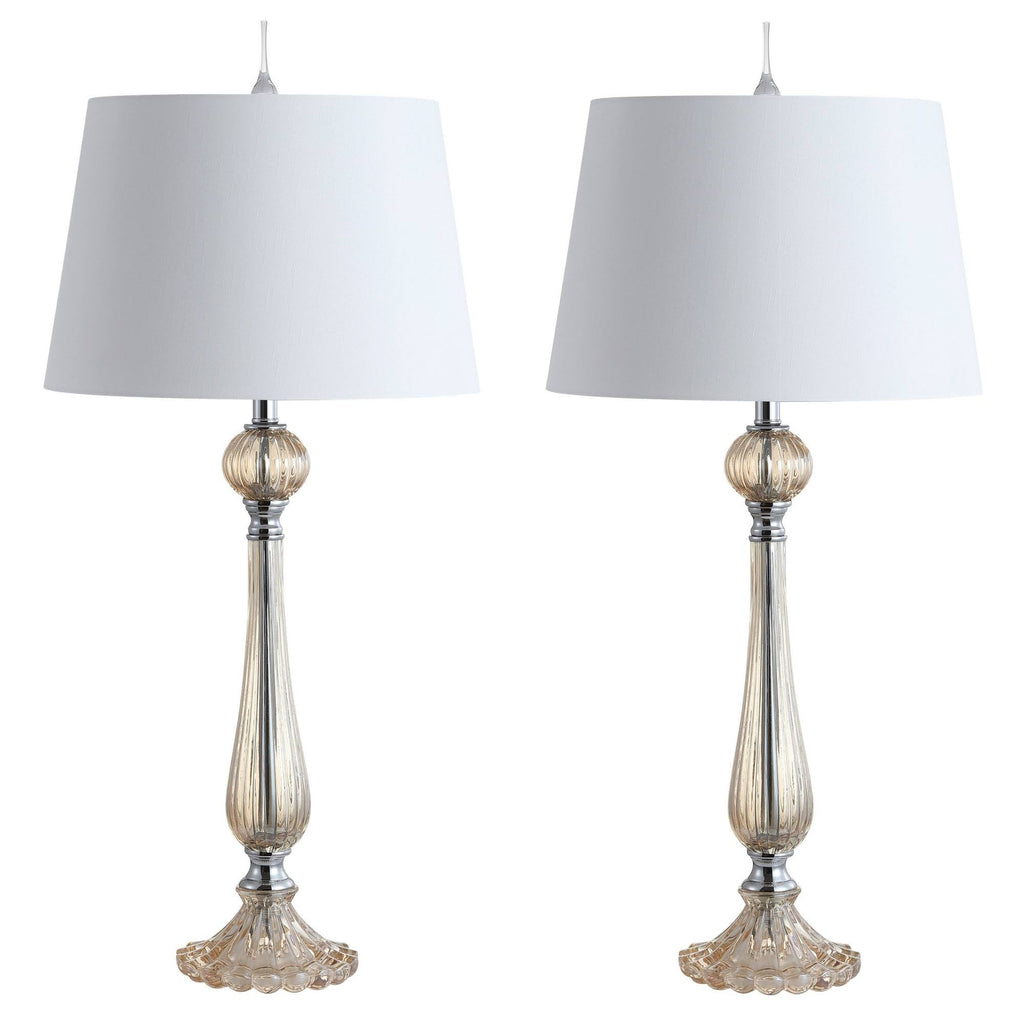 Champagne Glass LED Table Lamp Set of 2 L64342