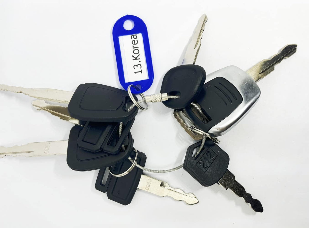 142PC Ignition Keys for Heavy Construction Equipment P653