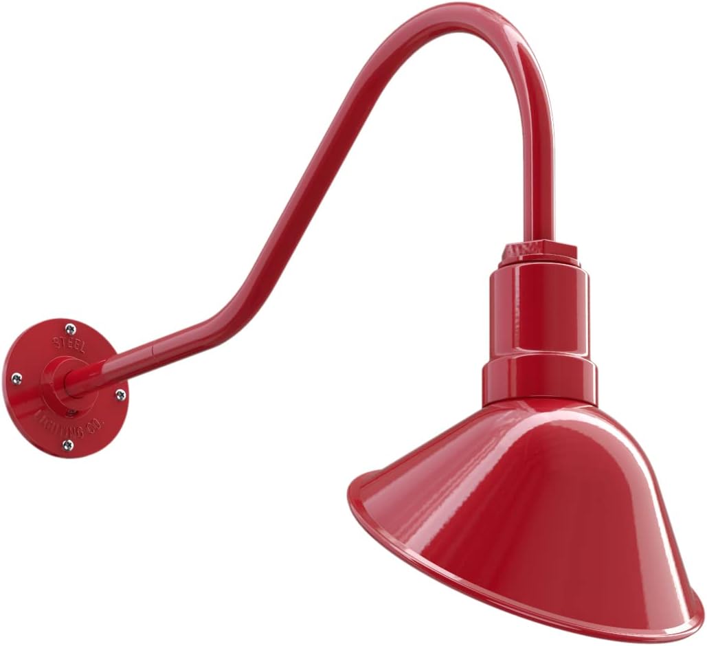 9 inch Dome 11 inch Straight Arm Sign Light S498