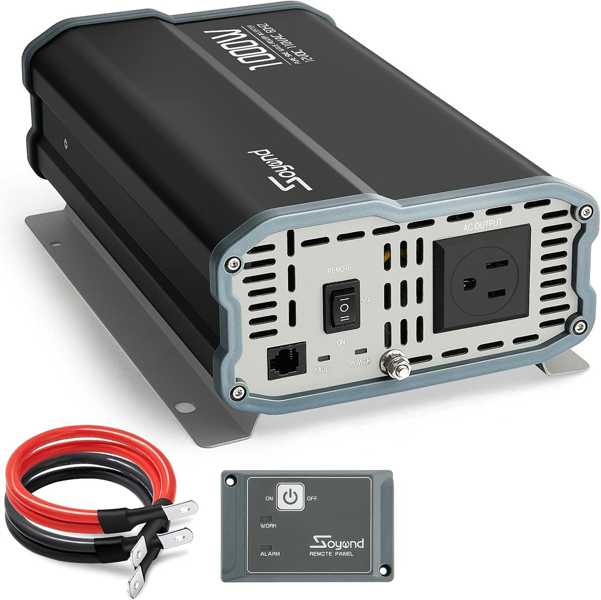 Pure Sine Wave 2000 Watt Power Inverter with Remote Controller X573107