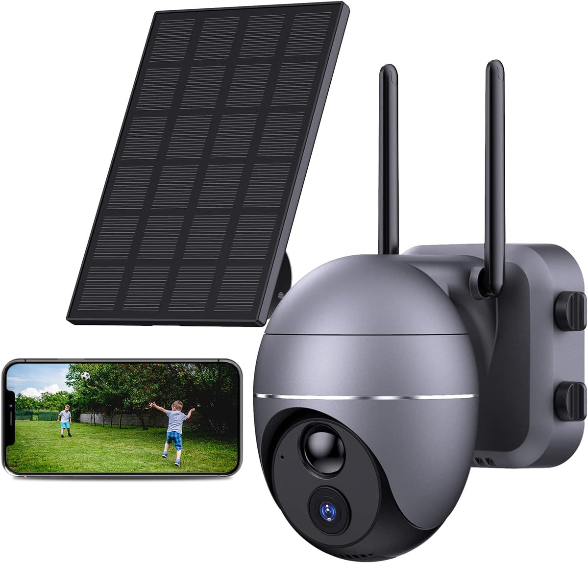 1080P Solar Powered Wireless Outdoor Security Camera with Night Vision G872