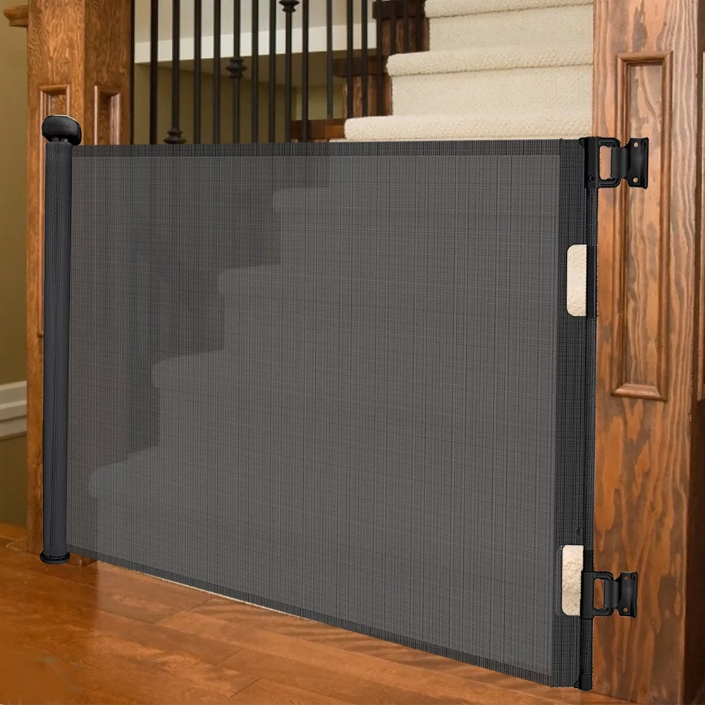 Black Mesh Baby Gate and Dog Gate H6735