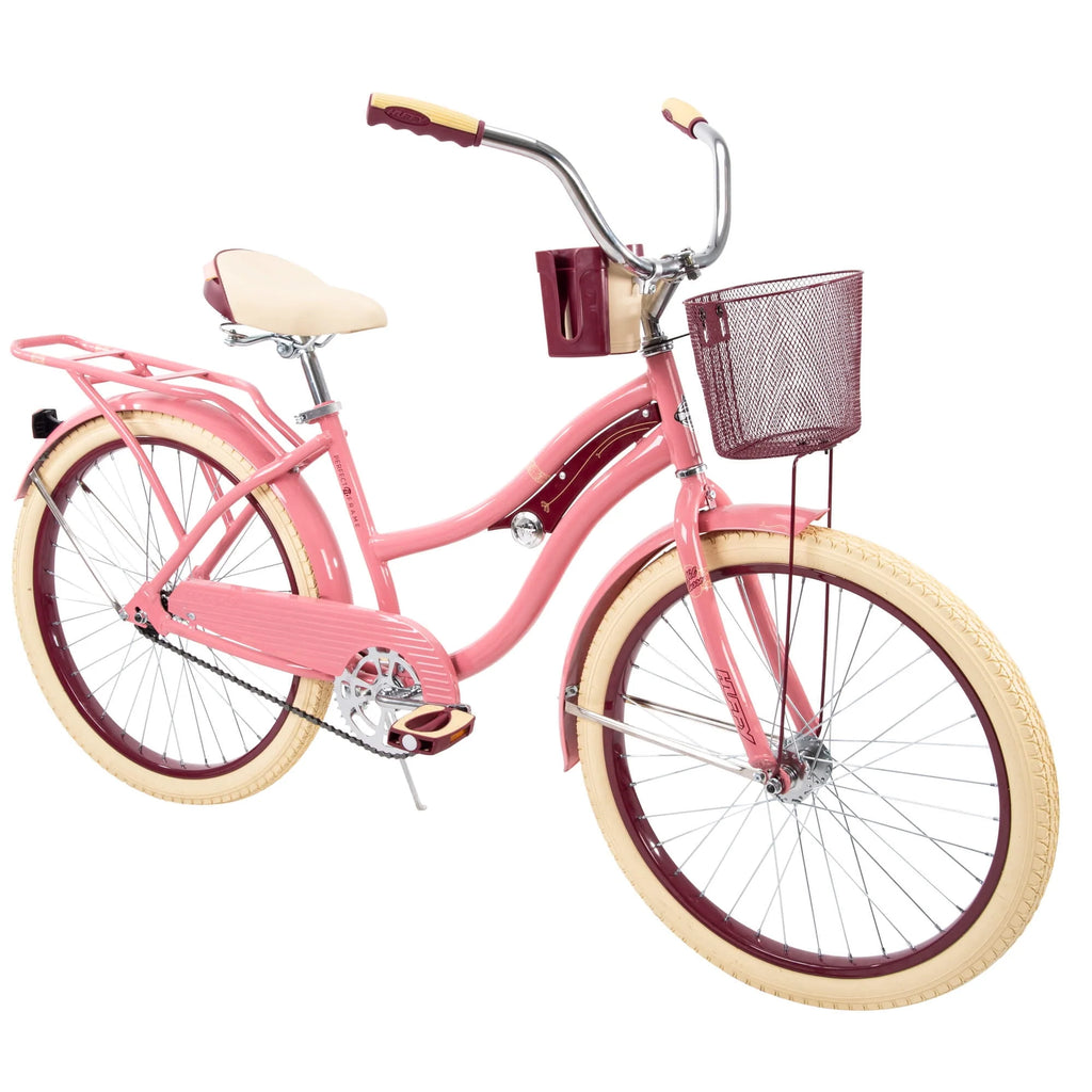 24 Inch Purple Satin Cruiser Bike X76999