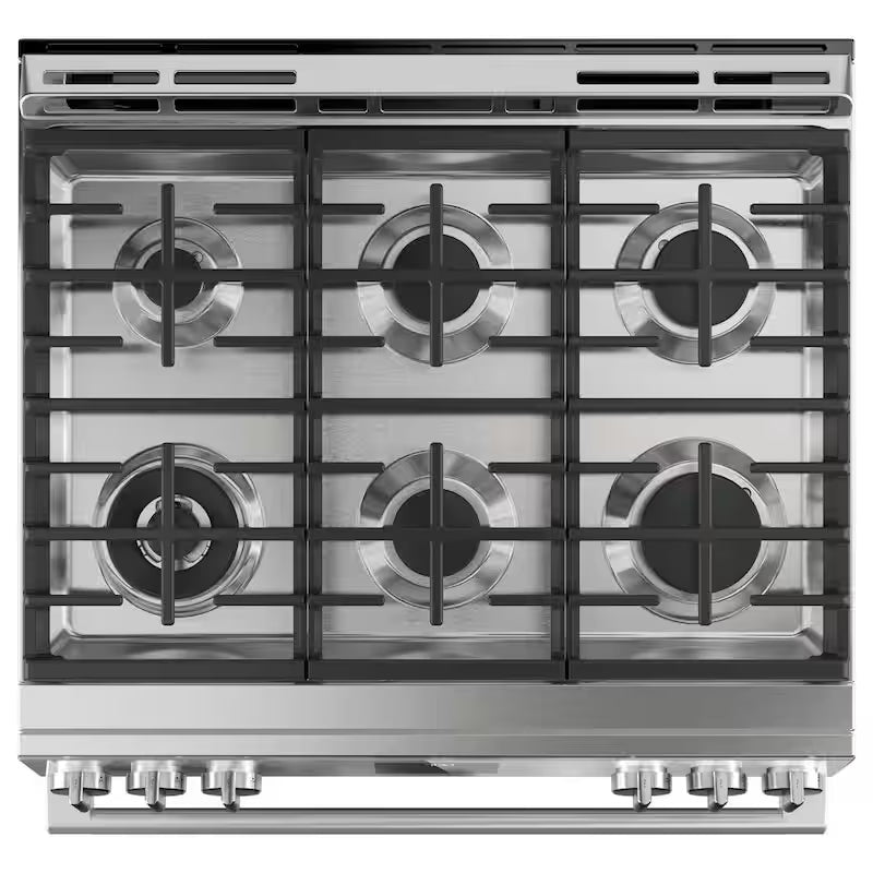 5.6 cu. ft. Smart Slide-In Gas Range with True Convection F879715