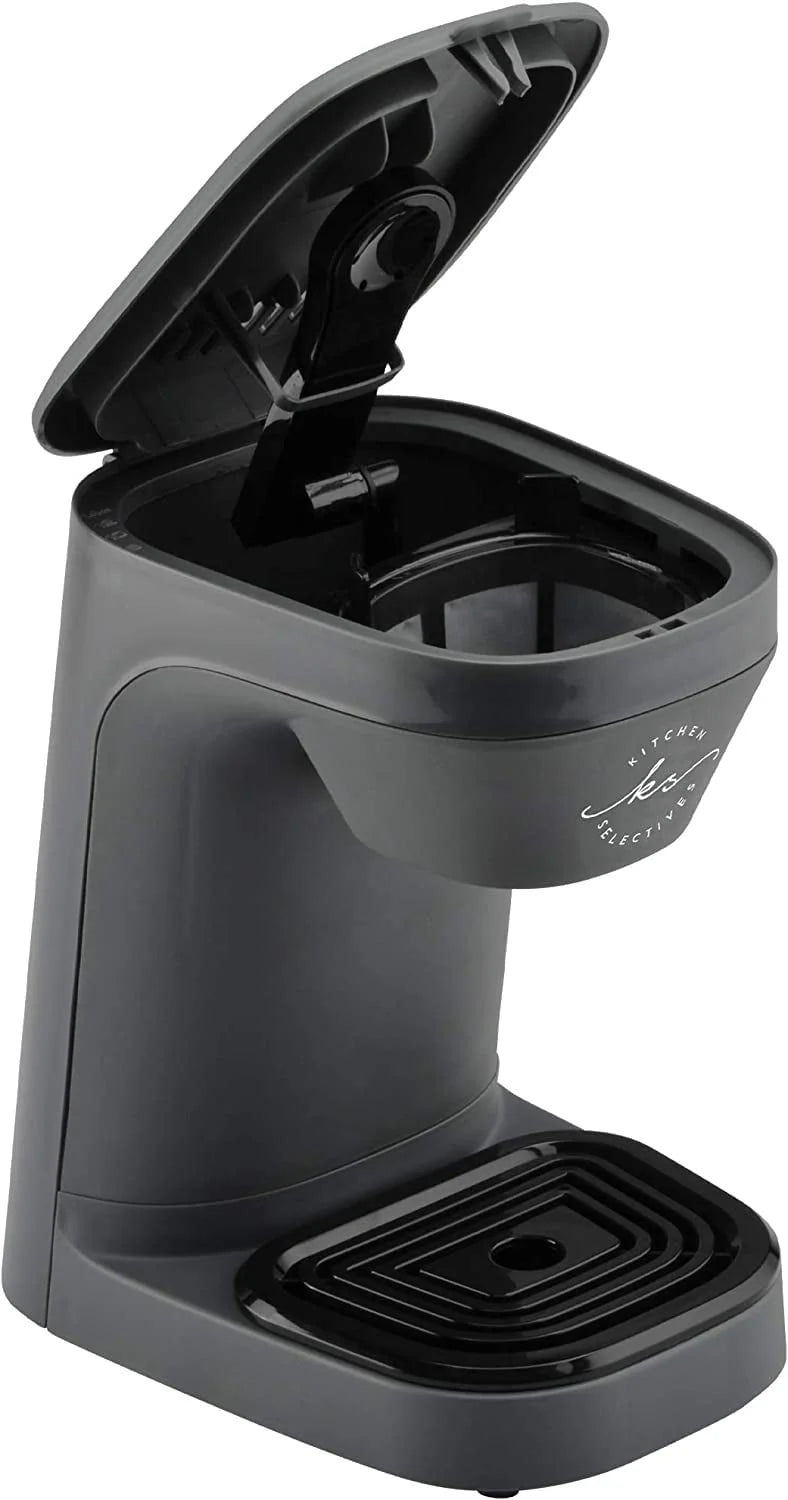 Dark Gray 1-Cup Drip Coffee Maker P35439