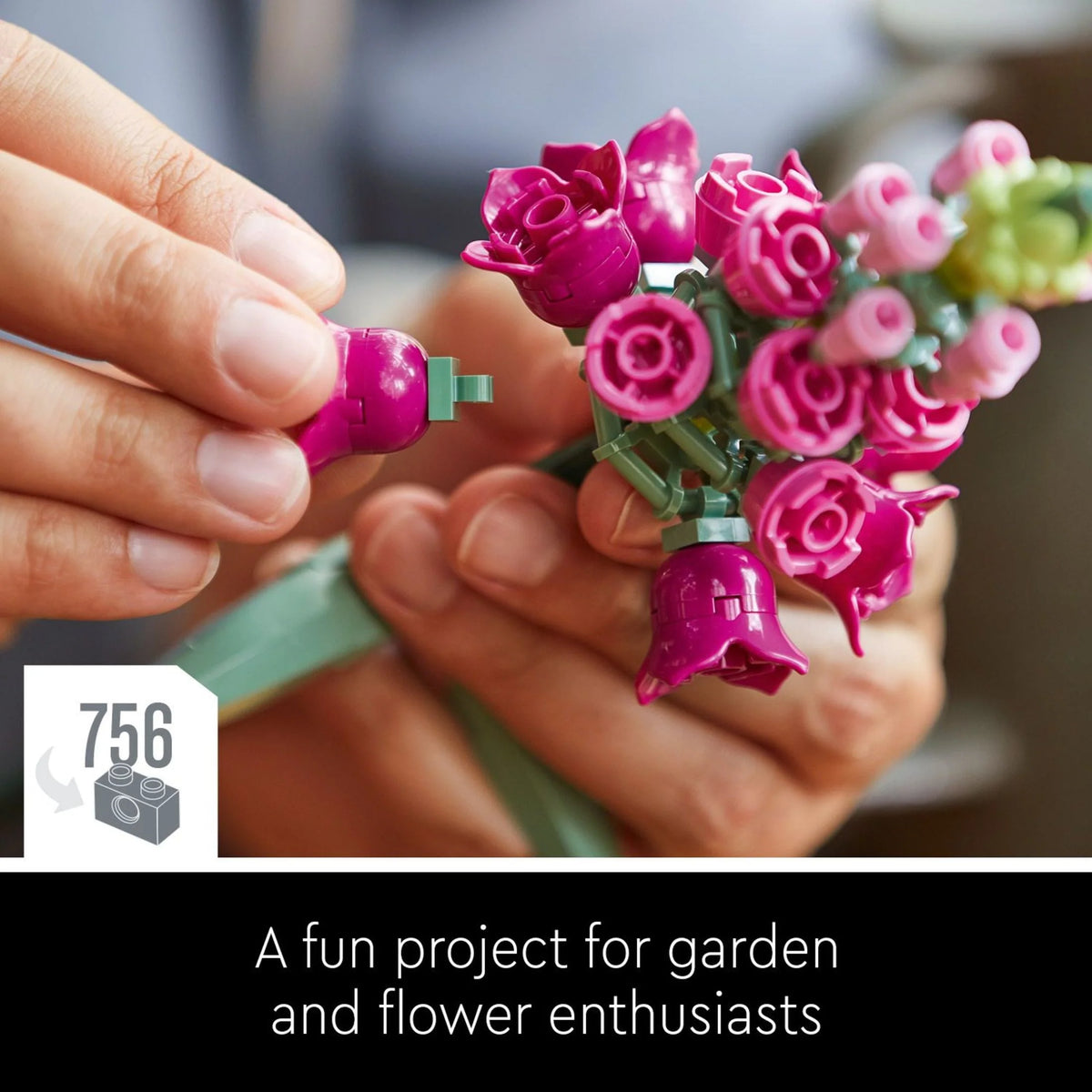 Artificial Flower Bouquet Building Set A86452