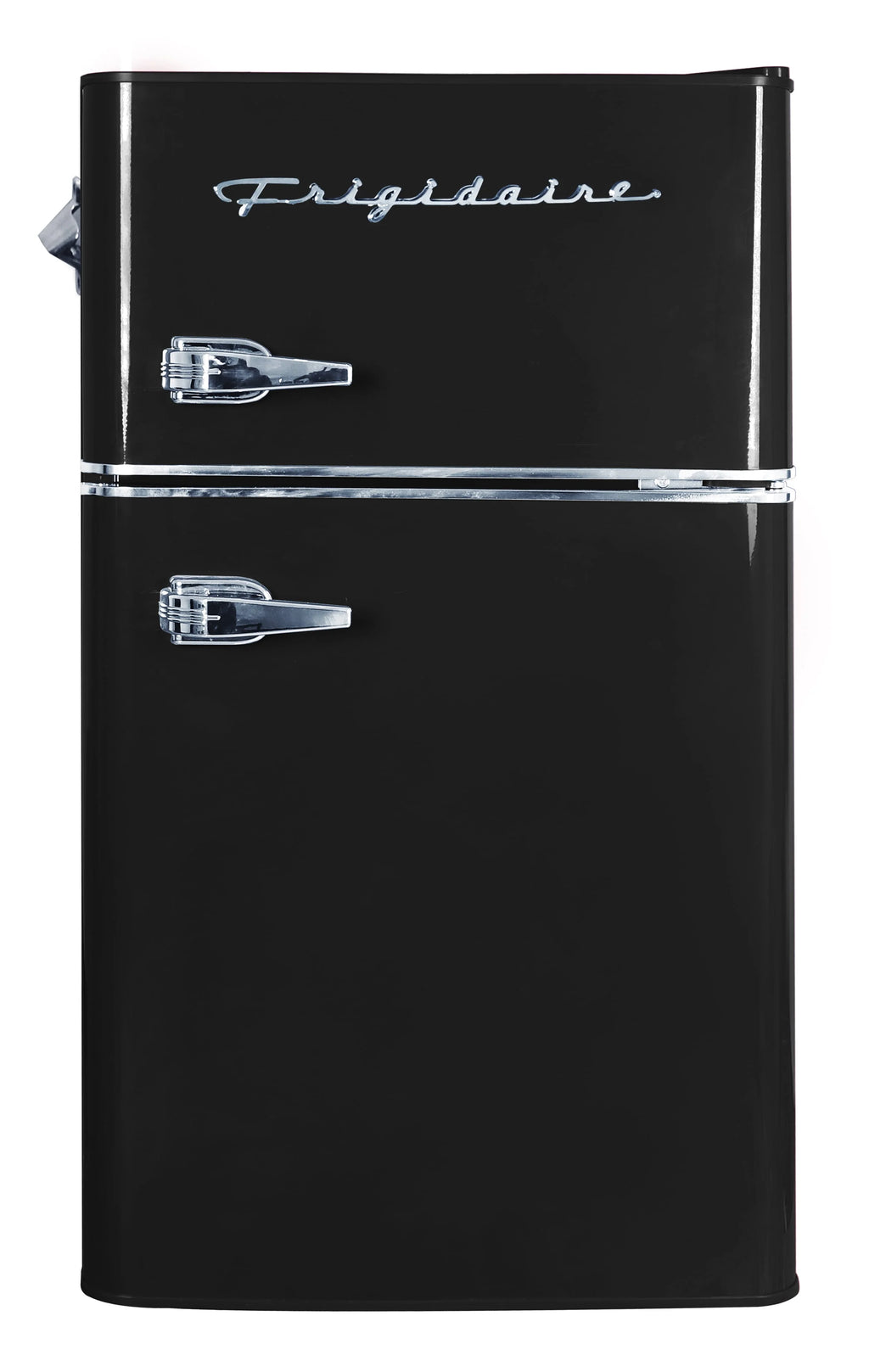 Black 3.1 Cu Ft Two Door Compact Refrigerator with Freezer I927