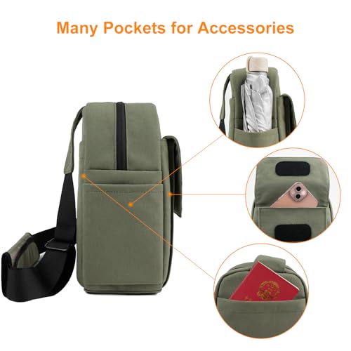 Waterproof Canvas Camera Bag N6024