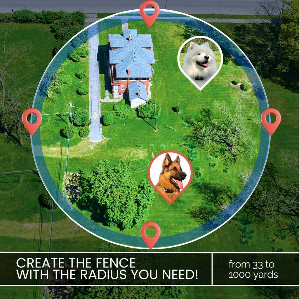 Wireless GPS Dog Fence T197