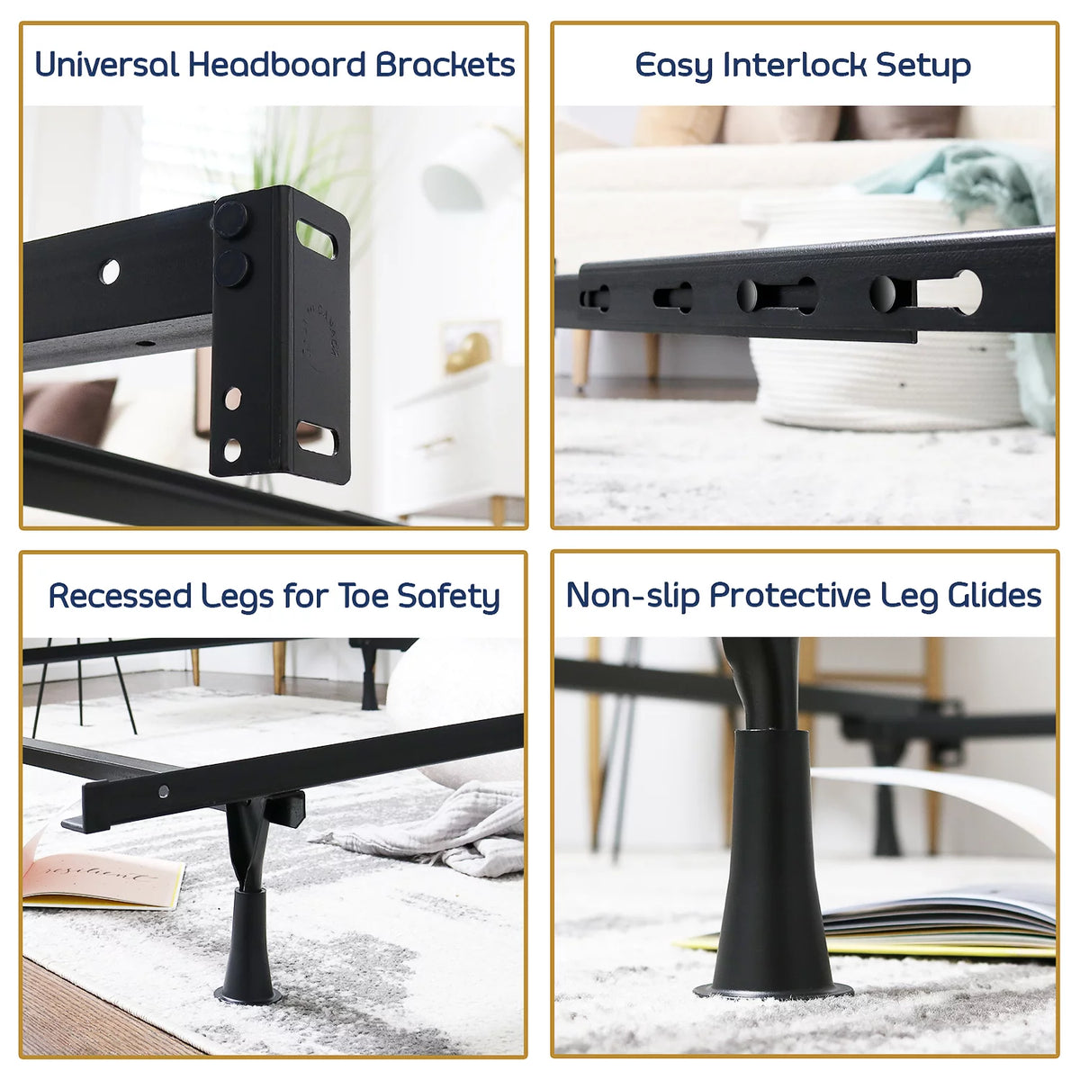 Adjustable Metal Bed Base W82906