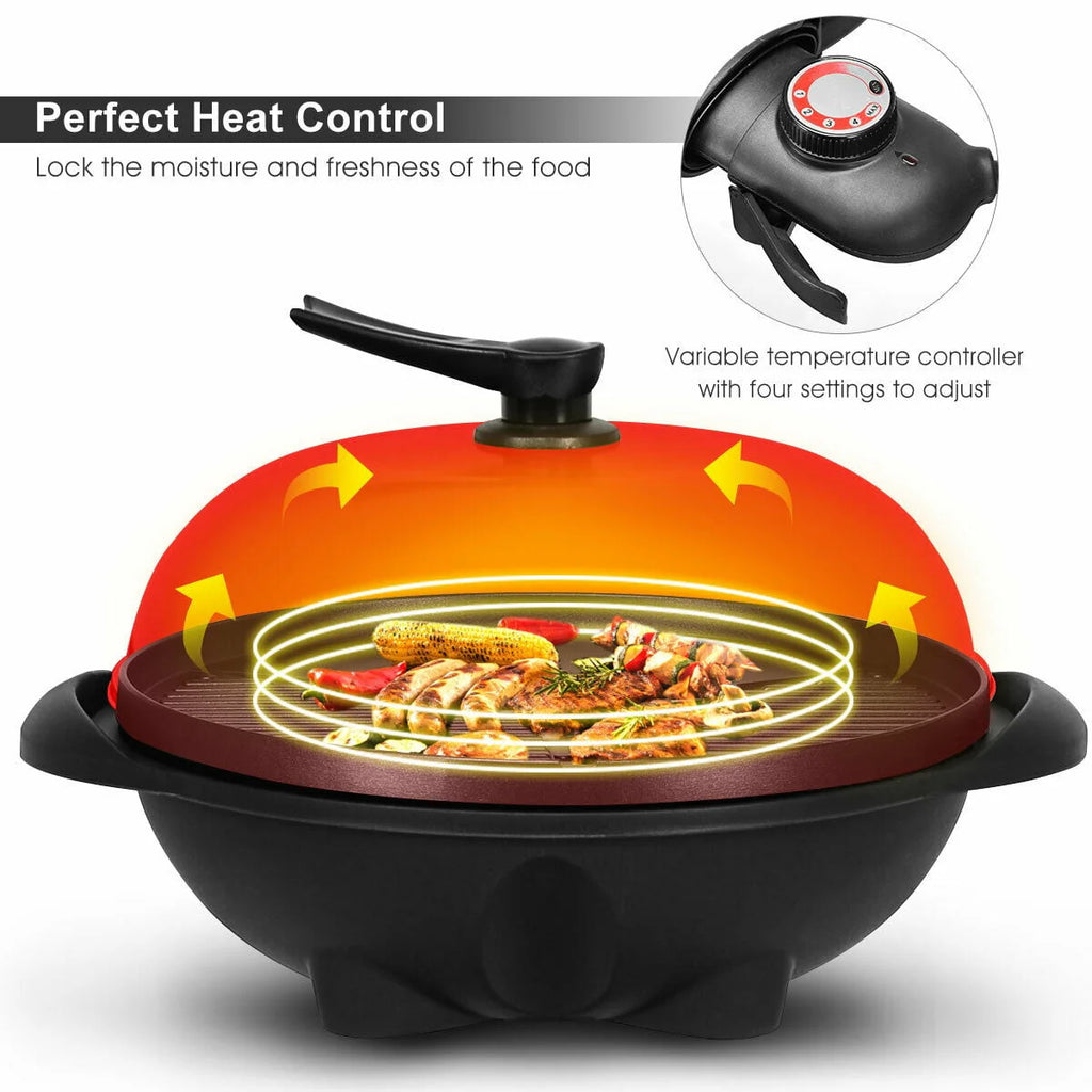 1350W Non-stick Electric BBQ Grill C581