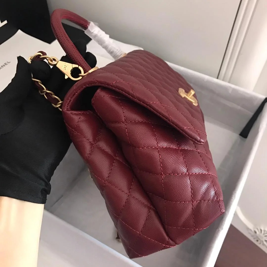 Dark Red Handbag H525