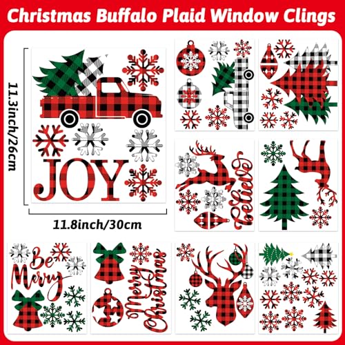 Winter Window Clings Decals Stickers C69528