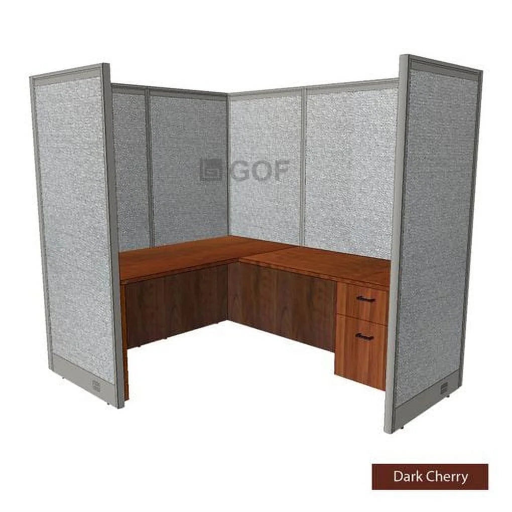1 Person Workstation Cubicle with Desk T1984