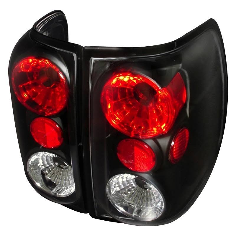 Black Euro Tail Lights W5816