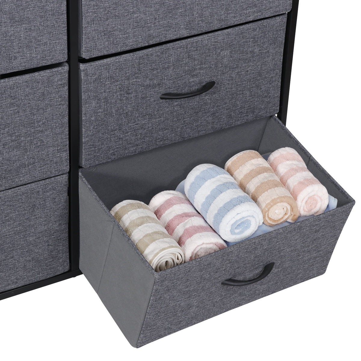 9 Drawer Fabric Storage Dresser W7421