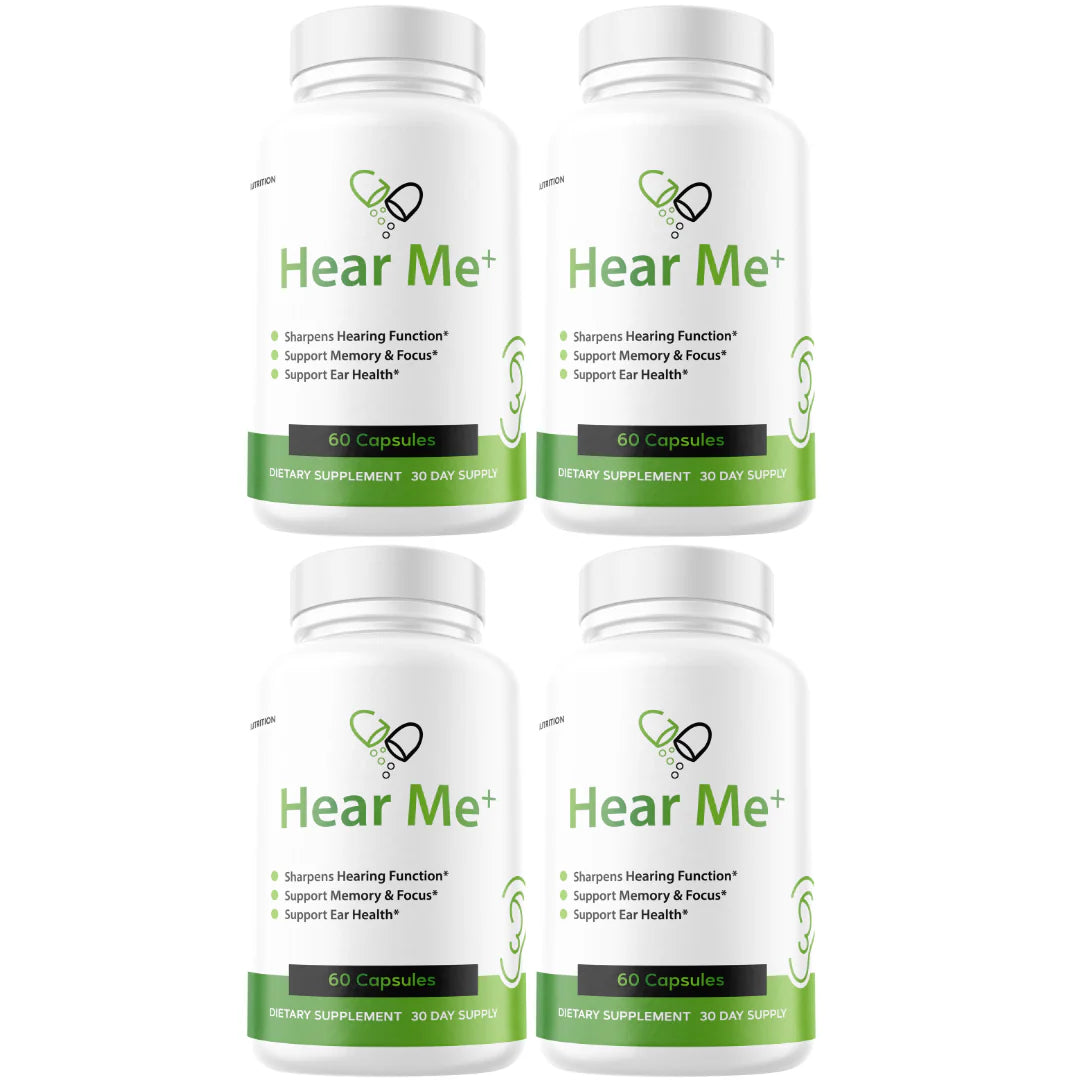 Hearing Relief Tinnitus Support 4 Bottles N966