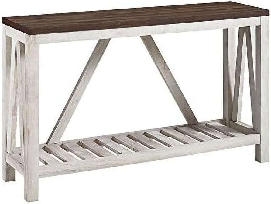 Rustic Entry Console Table Y408492