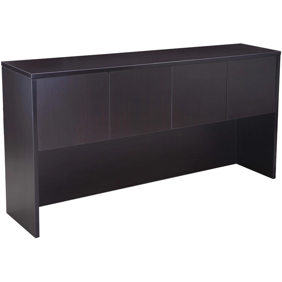Mocha 71-Inch U-Shape Desk with File Storage Pedestal and Hutch S5815