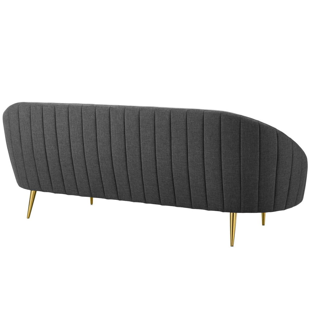 Gray Fabric Sofa S429