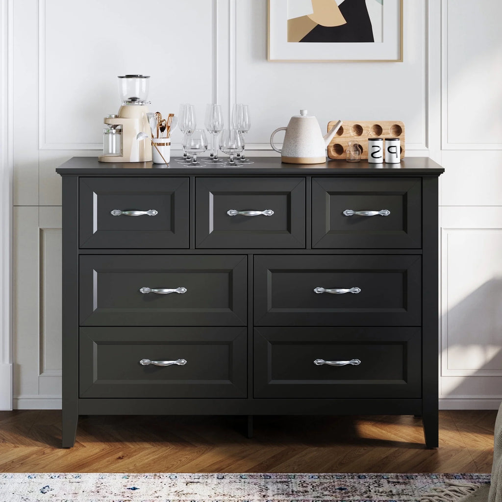 Rustic Oak 6 Drawer Dresser A621159
