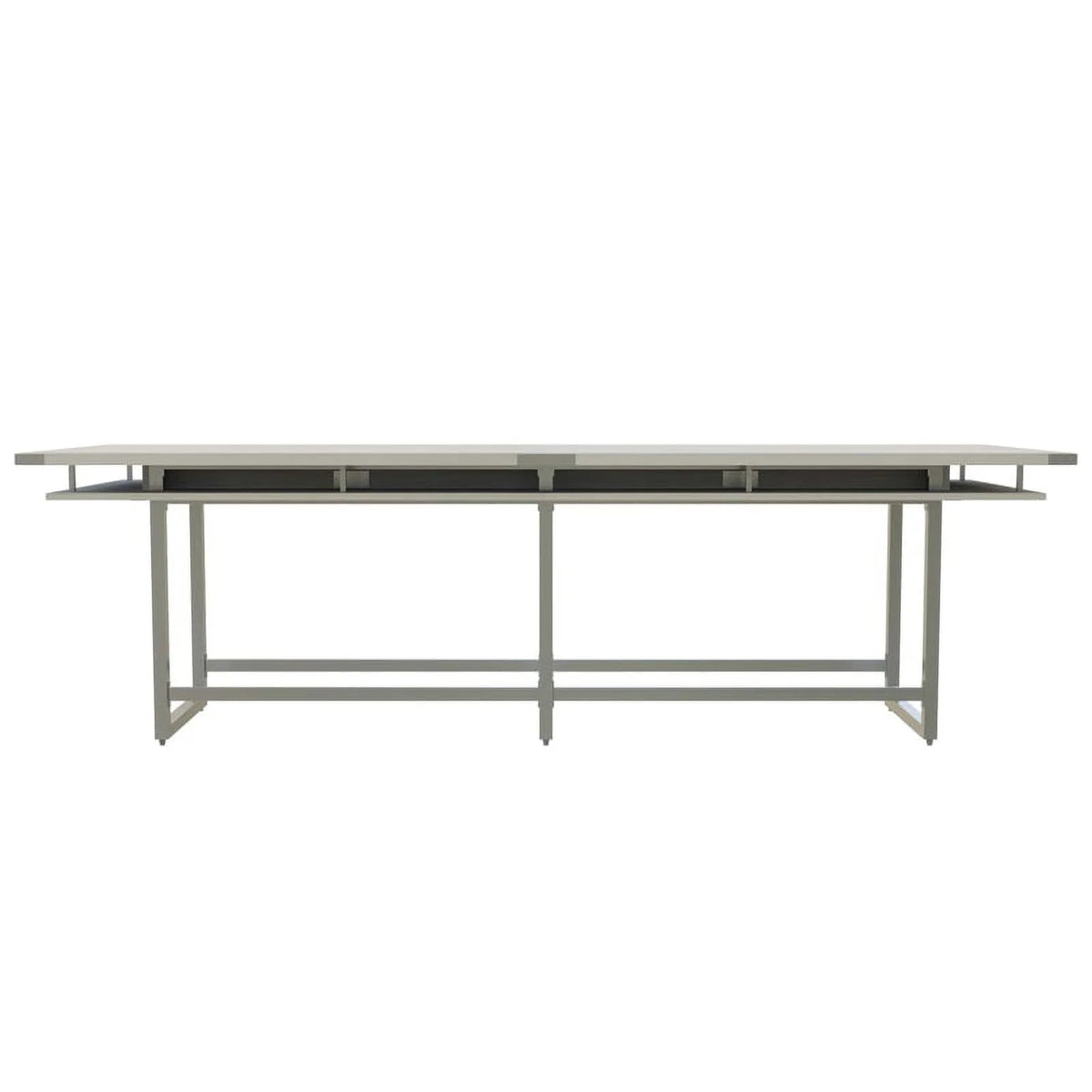 Conference Table Standing Height White Ash W70619