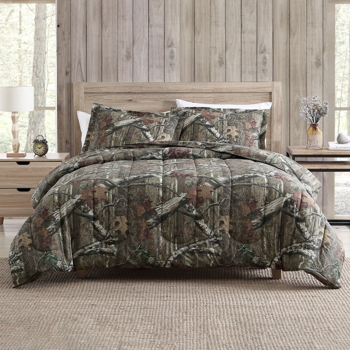 Queen Size Camouflage Comforter Set T940