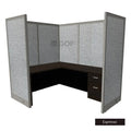 1 Person Workstation Cubicle with Desk T1984