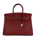 Pre-owned Togo Leather Handbag U788